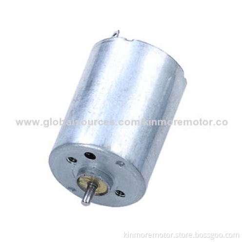 DC Motor Manufacturer with 16 Years Experience, 3.0-6.0V Operating Voltage Range, Metal End Cap